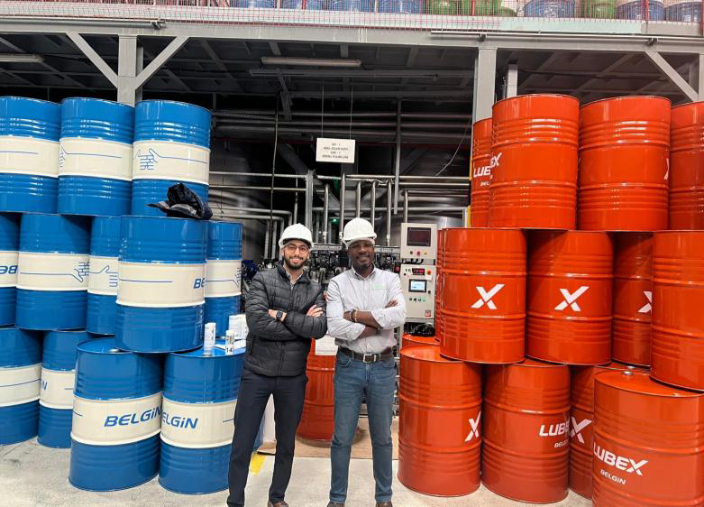 Chemtra team at Belgin and Lubex production facility